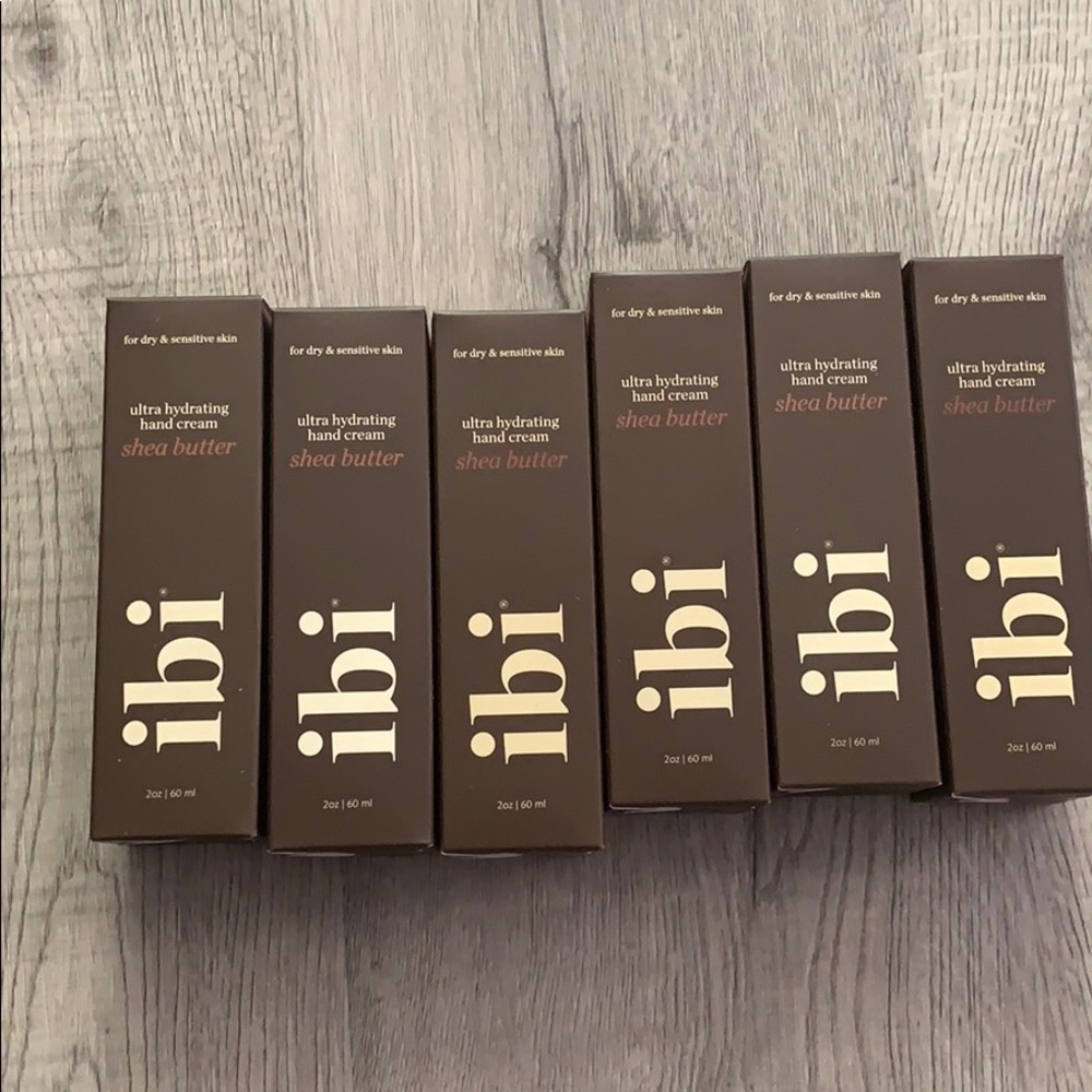 6 IBI hand lotion.